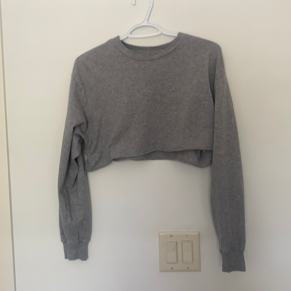 Tna cropped long sleeve